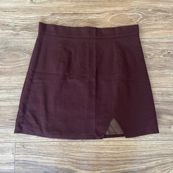 EUC Linen Skirt Sz 8 - Picture 2 of 4